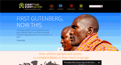 Desktop Screenshot of everytribeeverynation.org